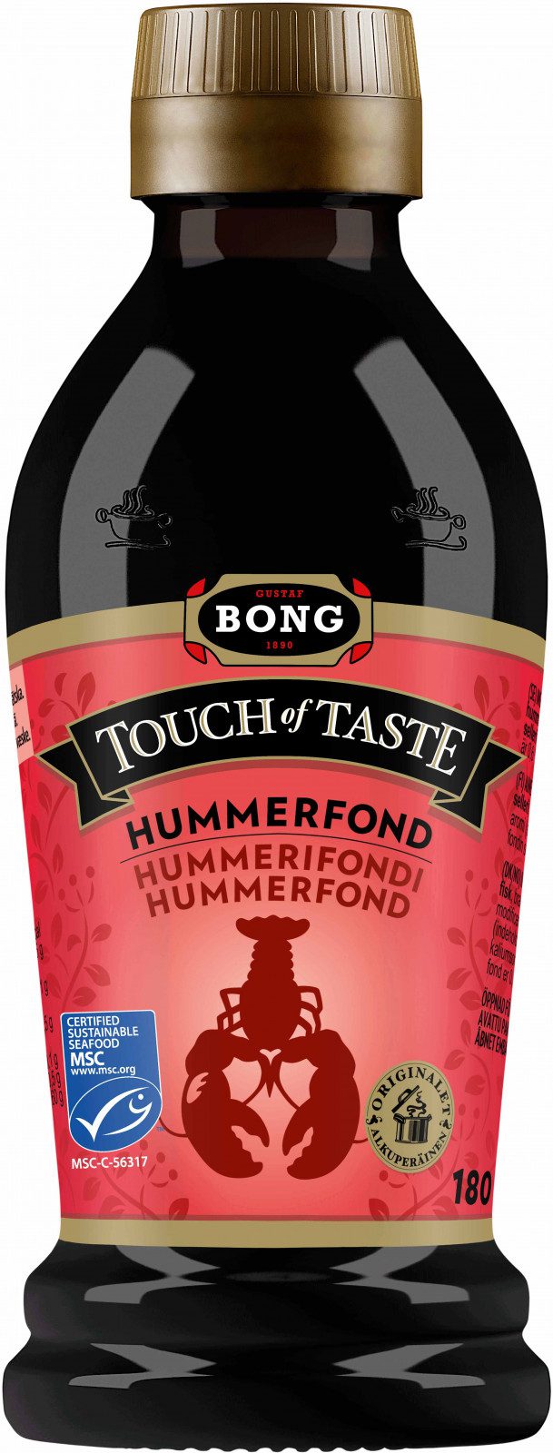 Bong touch of taste Tuottet Hummerifondi