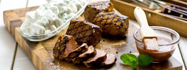 Grillattu porsaanfilee