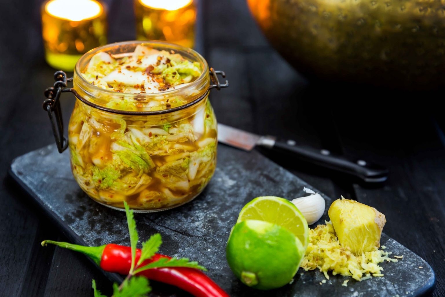Kimchi eli hapatettu kiinankaali on Korean ruokalahja maailmalle
