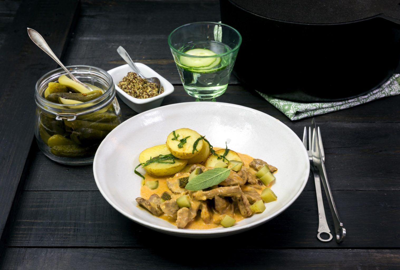 Stroganoff on perinteinen venäläinen liharuoka