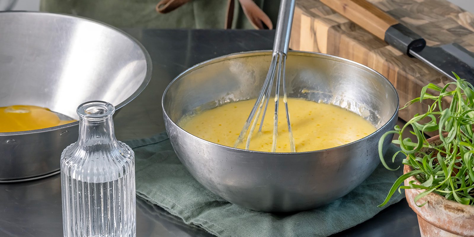 Pelasta juoksettunut bearnaise