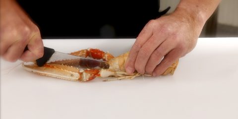 Meriravun halkaiseminen vaihe 1