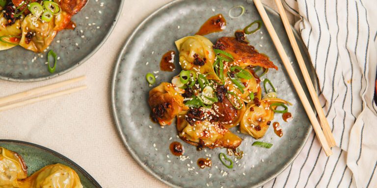 Herkullisimmat dumplingsit jauheliha-sienitäytteellä